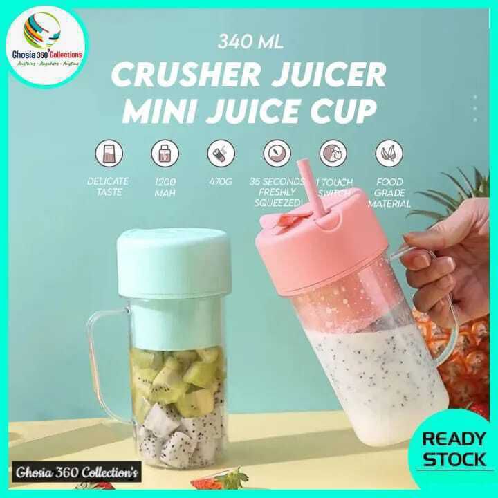 Portable Mini Smoothie Blender 420ml – Fresh Juice on the Go